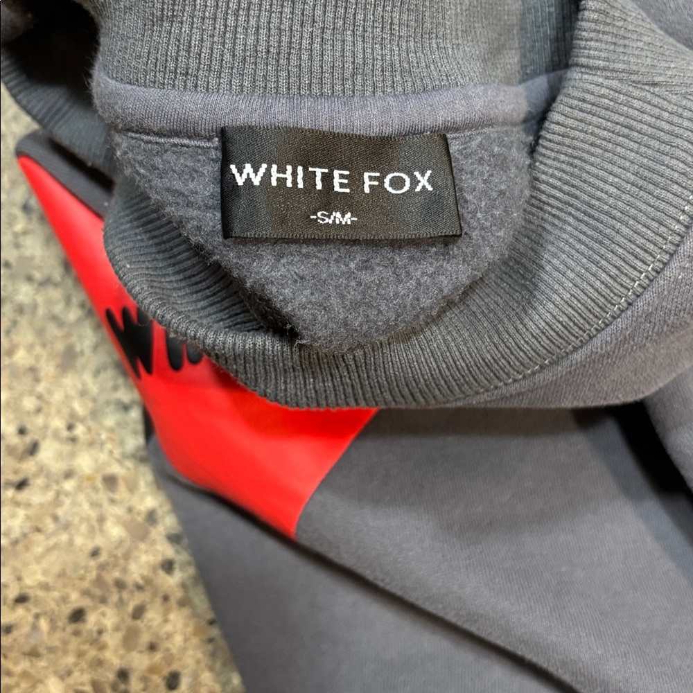 White Fox Sweatshirt White Fox Loves You WHT FX - Picture 7 of 7